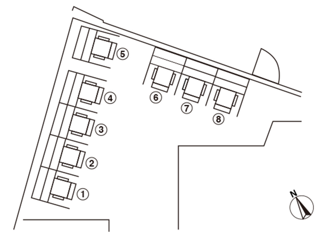 専用デスクマップ
